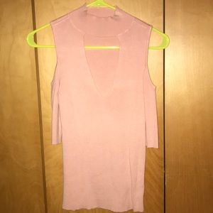 Express Cold Shoulder Sweater